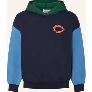 Bobo Choses Tic Tac Toe Color Block Hættetrøje Multicolor  Multicolor 10-11 Years  Blå  10-11 år  mand