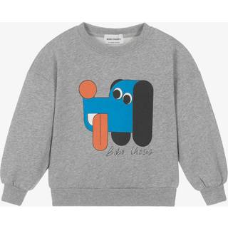 Bobo Choses Doggy Mate Sweatshirt Heather Grey  Heather Grey 10-11 Years  Grå  10-11 år  mand