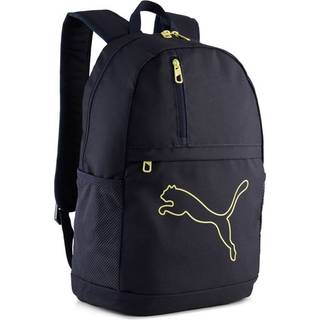 PUMA Plus 20L Backpack, Accessories, Navy/Fresh Yellow, OSFA - Fresh Yellow - OSFA