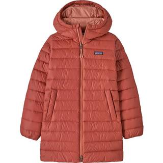Patagonia Kid's Down Sweater Parka Dunjakke Børn størrelse M farve rød