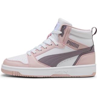PUMA Rebound Sneakers, Shoes, Mauve Mist/Plum Jam/White, 41