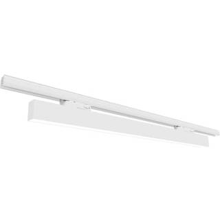 LEDlife 40W LED lysskinne til kontor - Til 3-faset skinner, hvid, 100 lm/W, 120 cm - Farve på hus : Hvid, Kulør : Varm