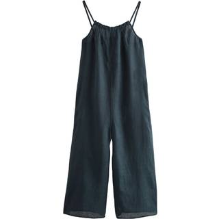 Next 100% Hør-jumpsuit med brede bukseben