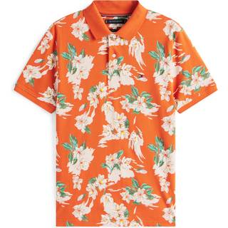 TROPICAL AOP PIQUE REG POLO