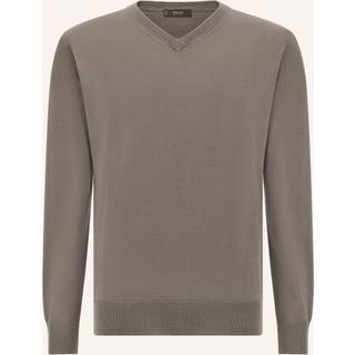 BOGGI MILANO Herren Pullover beige,grau unifarben