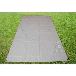 Presenning,garagetelt Opbevaringstelt underlag 3,8x6,1m PVC, Grå