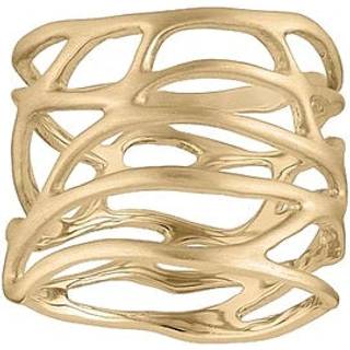 Bred forgyldt ring fra Blossom-23619018
