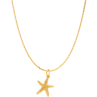 Selina Halskæde, Gold Plated, 45 cm