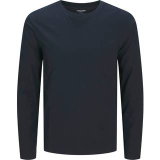 Ensfarvet Langærmet T-shirt