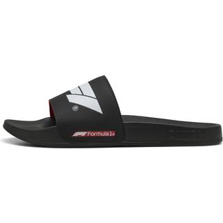 PUMA Formula 1Â® Leadcat 2.0 Logo Slides Unisex, Shoes, Black/White, 42