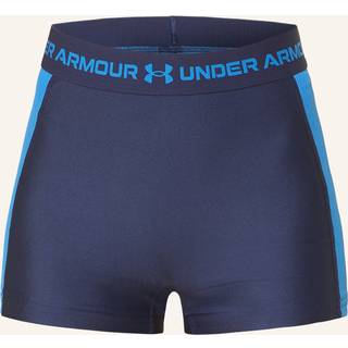 HeatGear® Rib Shorty Women's 3" Shorts Washed Navy / Blue Atlantis / Blue Atlantis XL