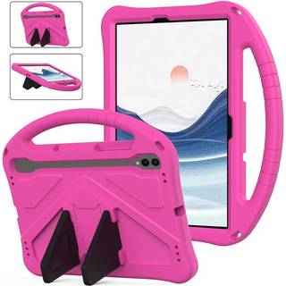 Samsung Galaxy Tab S9 / S8 / S7 - EIDERWOOD Børne Cover m. Håndtag & Ståfunktion - Lyserød