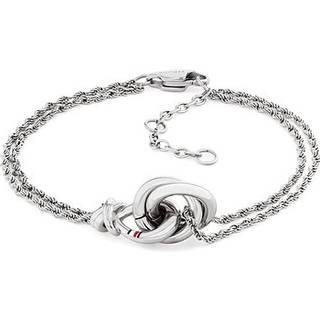 Stainless Steel Double Chain Knot Bracelet