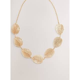 Next Gold Tone Filigree Collar Necklace