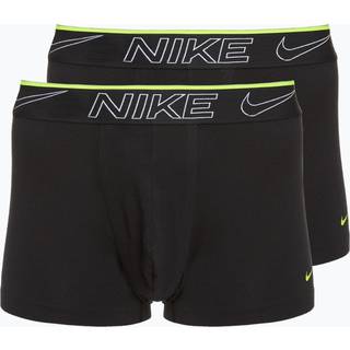 Nike 2-pak Elite Cotton Stretch Trunks - Black - Large