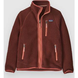 Patagonia Boy's Retro Pile Jacket Fleecejakke Børn størrelse L farve rød