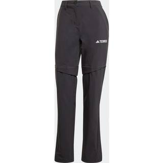 adidas Terrex Women's Multi Zip Off Pants Zip off-bukser Damer størrelse 44 - Regular farve grå