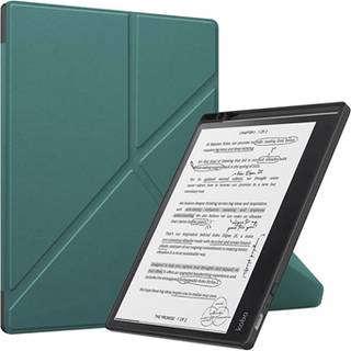 Kobo Elipsa 2E Origami Stand Folio Cover - Grøn