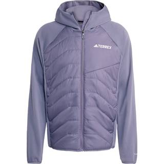 Terrex Multi CLIMAWARM isoleret hybridjakke med hætte - Preloved Violet