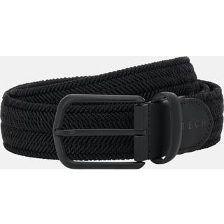 BOGGI MILANO Herren Gürtel schwarz Textil