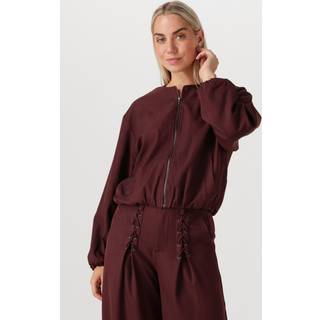 Co'couture Lunacc Balloon Zip Jacket Jakker 30330 87-Winered (MEDIUM)