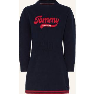 Varsity Intarsia Logo Jumper Dress