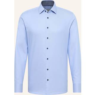 COMFORT FIT Shirt in light blue structured