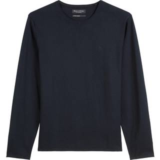 Marc O'Polo Herren Pullover blau unifarben