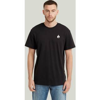 Trims Back Graphic T-Shirt - Black - Men