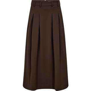 AnyaCC Pleat Nederdel, Mocca, XS