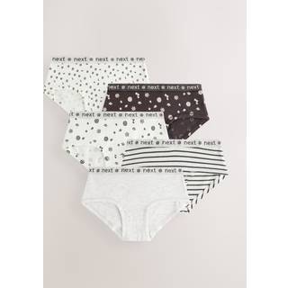 Next Black/White Print Hipster Briefs 5 Pack (2-16yrs)