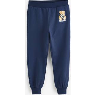 Moschino Moschino Blue Logo Cuffed Joggers
