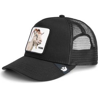 Him Trucker Cap, Black, One Size