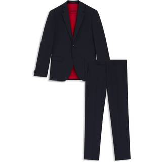Jakkesæt i to dele af uld og med extra slim fit