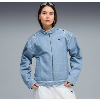 FUTURE.PUMA.ARCHIVE Racer Jacket Unisex, Clothing, Cool Blue, XXS