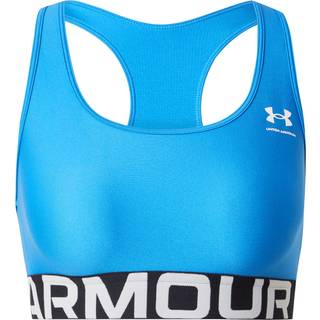Under Armour Women's HG Authentics Mid Branded Sports-bh Damer størrelse M farve blå