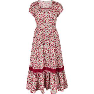 Apricot Apricot White Floral Anthology Button Midi Dress - 10