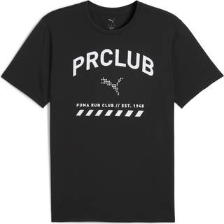 PUMA RUN CLUB Graphic Mesh Tee Men, Clothing, Black, XXL