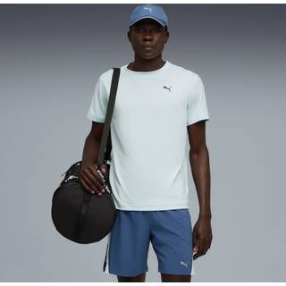 PUMA Graphics Running Faster Tee Men, Clothing, Sea Glass, L