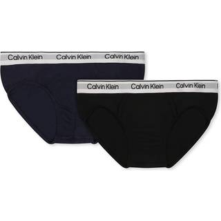 2 Pack Boys Briefs - Icon Cotton Stretch - Multi - 10-12