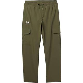 Under Armour Icon Woven Boys' Pants Marine OD Green / White YXL (160 - 170 cm)