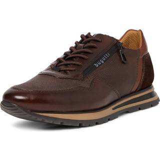 bugatti Herren Sneaker blau Glattleder