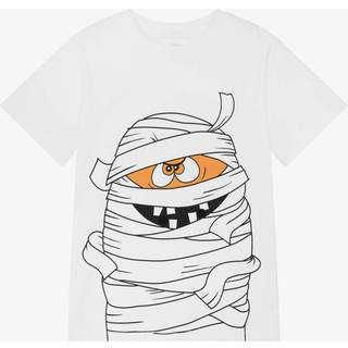 Stella McCartney Kids Printed cotton jersey T-shirt - white - Y 6