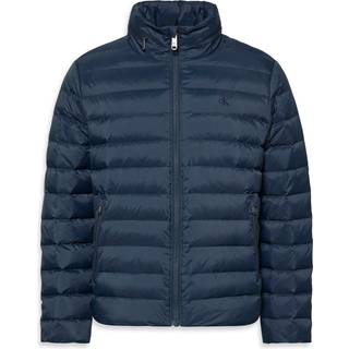 Lightweight Nylon Puffer Jacket - Blue - XS