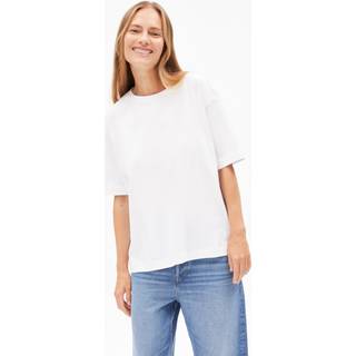 ARMEDANGELS Women's Giannaa T-shirt Damer størrelse S farve hvid