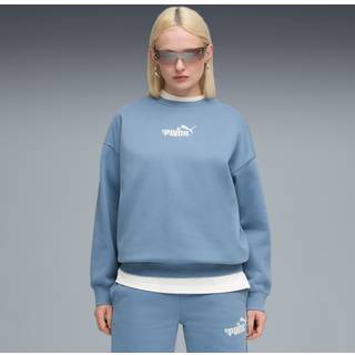 PUMA Essentials Nature 2.0 Oversized Crew Sweatshirt Women, Clothing, Cool Blue, M