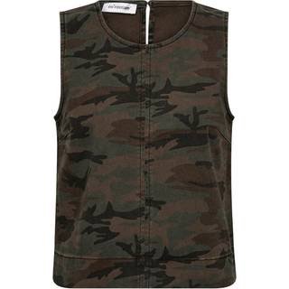 Co'couture Camoucc Denim Top Toppe & T-Shirts 35908 77-Camouflage (XSMALL)