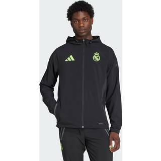 Real Madrid Tiro 25 Pro Vis Tech Rejsejakke - Black / Lucid Lemon - S