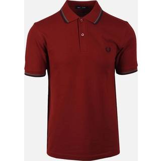 Fred Perry Herren Polo-Shirt rot