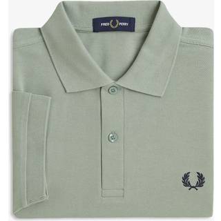 Fred Perry Plain Polo T Shirt Bayleaf Green